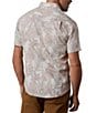 Faherty Breeze Palm Leaf Print Short Sleeve Woven Shirt - Image 2