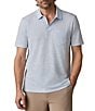 Faherty Breeze Stripe Short Sleeve Polo Shirt - Image 1