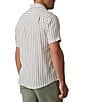 Faherty Breeze Stripe Short Sleeve Woven Shirt - Image 2