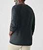 Color:Charcoal Heather - Image 2 - Cloud Heather Long Sleeve Henley T-Shirt