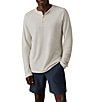 Faherty Cloud Long Sleeve Henley Shirt - Image 1