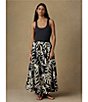 Faherty Coastal Nera Woven A-Line Coordinating Maxi Skirt - Image 4