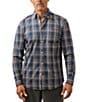 Faherty Coastline Knit Long Sleeve Twilight Woven Shirt - Image 1