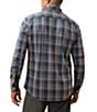Faherty Coastline Knit Long Sleeve Twilight Woven Shirt - Image 2