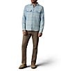 Faherty Doug Good Feather Indigo Canyon Overshirt - Image 3