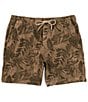 Color:Olive Jungle Tropical - Image 1 - Essential 6.5#double; Inseam Shorts