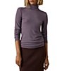 Faherty Featherweight Turtle Neck Knit Top - Image 1