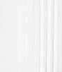 Color:White - Image 3 - Gemina Short Sleeve Crew Neck Linen Blend Dress