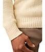 Faherty Heirloom Crew Sweater, Color:Bone - Image 4