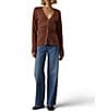 Faherty Hemp Long Sleeve Button Front Knit Top - Image 6