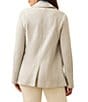 Faherty Organic Cotton Blend Knit Inlet Notch Collar Long Sleeve Blazer - Image 5