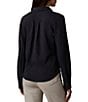 Faherty Knit Point Collar Long Sleeve Shirt - Image 2
