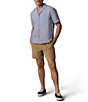 Faherty Laguna Linen Stripe Short Sleeve Woven Camp Shirt - Image 3