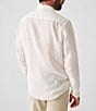 Color:White - Image 2 - Linen Laguna Long Sleeve Woven Shirt