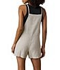 Faherty Linen Square Neck Sleeveless Romper - Image 2