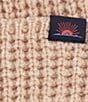 Color:Oatmeal Heather - Image 2 - Men's Waffle Knit Beanie
