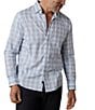Faherty Movement Horizon Plaid Long Sleeve Woven Shirt - Image 1