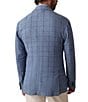 Faherty Movement Linen Blazer, Color:Storm Windowpane - Image 2