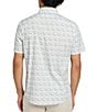 Color:Ivory Endless Peaks - Image 2 - Movement Performance Printed Short Sleeve Woven Shirt