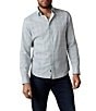 Faherty Movement Shell Plaid Long Sleeve Woven Shirt - Image 1