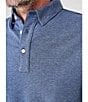 Color:Sea Navy Melange - Image 3 - Movement Short-Sleeve Polo Shirt