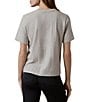 Faherty Organic Cotton Knit Crew Neck Short Sleeve Tee - Image 5