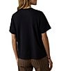 Faherty Organic Cotton Knit Crew Neck Short Sleeve Tee - Image 2