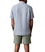 Faherty Palma Linen Short Sleeve Woven Shirt - Image 2