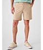 Color:Khaki - Image 1 - Performance Stretch All Day 7#double; Inseam Shorts