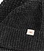 Faherty Plaited Texture Waffle Knit Beanie, Color:Ash - Image 3