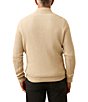 Faherty Quarter-Button Sweater, Color:Alpine Khaki - Image 2