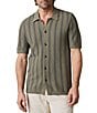 Faherty Short Sleeve Sweater Shirt - Image 1