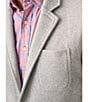 Faherty Slim Fit Unstructured Inlet Knit Stretch Blazer, Color:Heather Grey - Image 3
