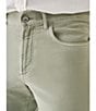 Color:Faded Olive - Image 4 - Stretch Terry 5-Pocket Pants