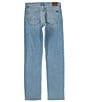 Color:Eastern Shore - Image 2 - Slim Fit Stretch Terry Indigo 5-Pocket Jeans