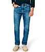 Color:East Lake Wash - Image 1 - Slim-Straight Fit Stretch Denim Jeans