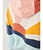 Faherty Soleil Abstract Sun Print Long Sleeve Pullover Hoodie, Color:Sun and Sea - Image 3