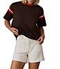 Faherty Sport Jersey Knit Crew Neck Short Sleeve Tee - Image 1