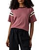Faherty Sport Jersey Knit Crew Neck Short Sleeve Tee - Image 1