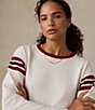 Faherty Sport Jersey Throwback Crew Neck Long Sleeve Shirt - Image 5