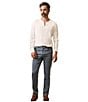 Faherty Stretch Terry 5-Pocket Slim Pants, Color:Rocky Blue - Image 3