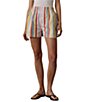Faherty Stripe Elastic Waist Boxer Short - Image 1
