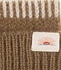 Faherty Striped Wool Beanie, Color:Brown - Image 3