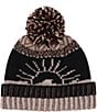 Faherty Sun-And-Wave Motif Beanie - Image 1