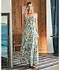 Color:Paradise Blossom - Image 5 - Sun Chaser Scoop Neck Sleeveless Floral Maxi Dress