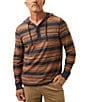 Faherty Sunwash Slub Stripe Hoodie - Image 1