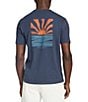 Color:Dune Navy - Image 1 - Sunwashed Graphic Short Sleeve T-Shirt