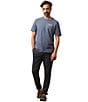 Faherty Sunwashed Organic Cotton Graphic Short Sleeve T-Shirt, Color:Dusk - Image 4