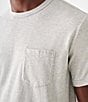Color:Heather Grey - Image 2 - Sunwashed Pocket Short Sleeve T-Shirt