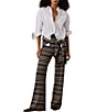 Faherty Sweater Striped Pull-On Coordinating Pants - Image 3